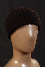 bonnet marron foncé