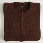 gilet marron