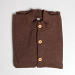 gilet marron