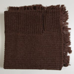 poncho marron